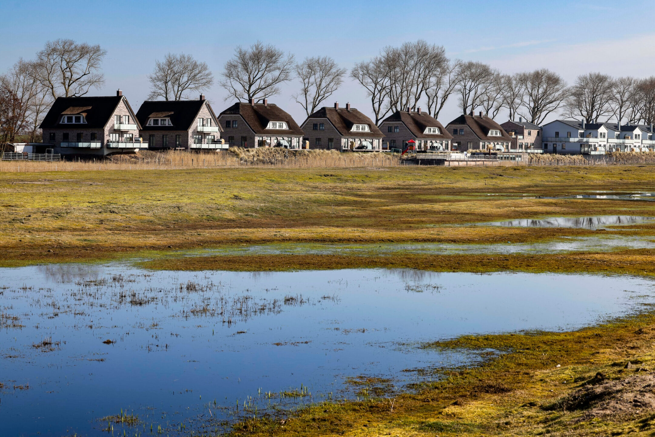 The German island of Fehmarn is home to vacation colonies and one man who is publicly advertising himself as a Jew despite not having any evidence to support his story. (Frank Molter/picture alliance via Getty Images)